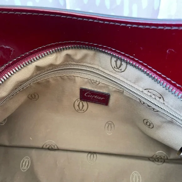 CARTIER MARCELLO PATENT BAG - Picture 10 of 16